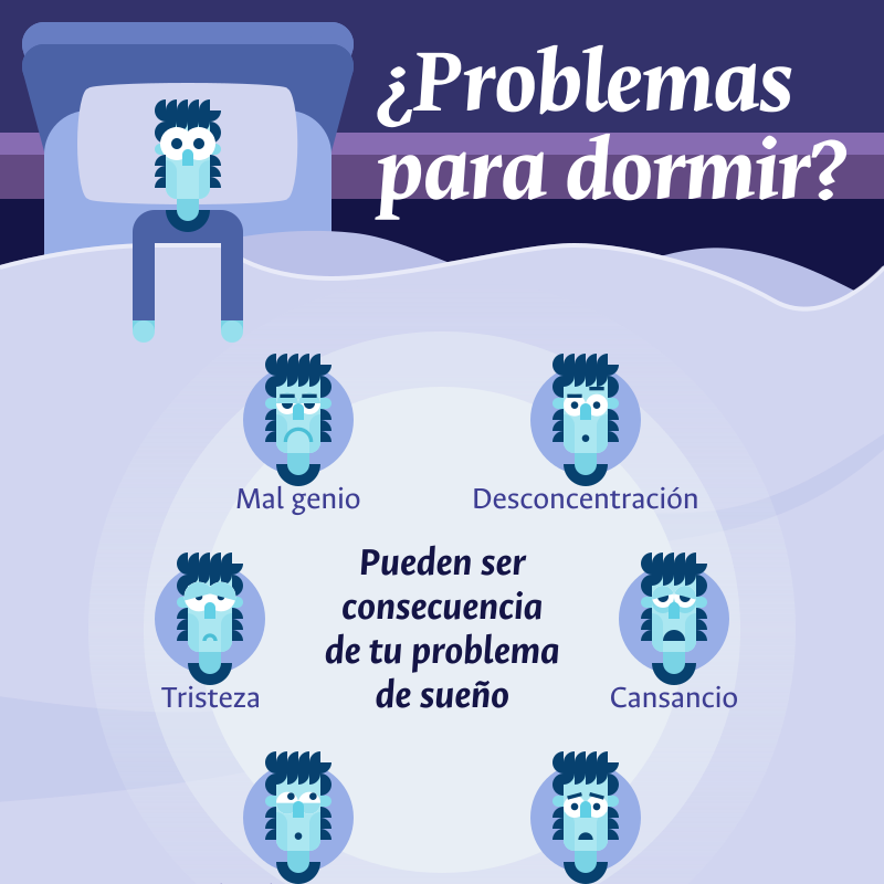 ¿Problemas para dormir?